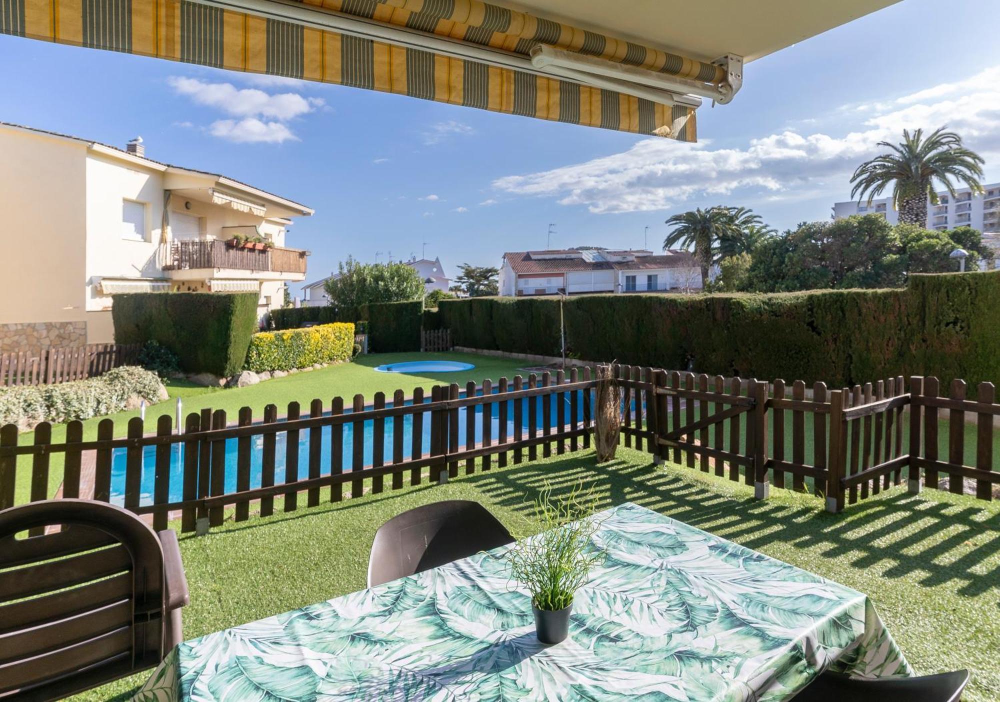 Apartamento Laura Mar La Fosca Con Piscina Palamós Exterior foto