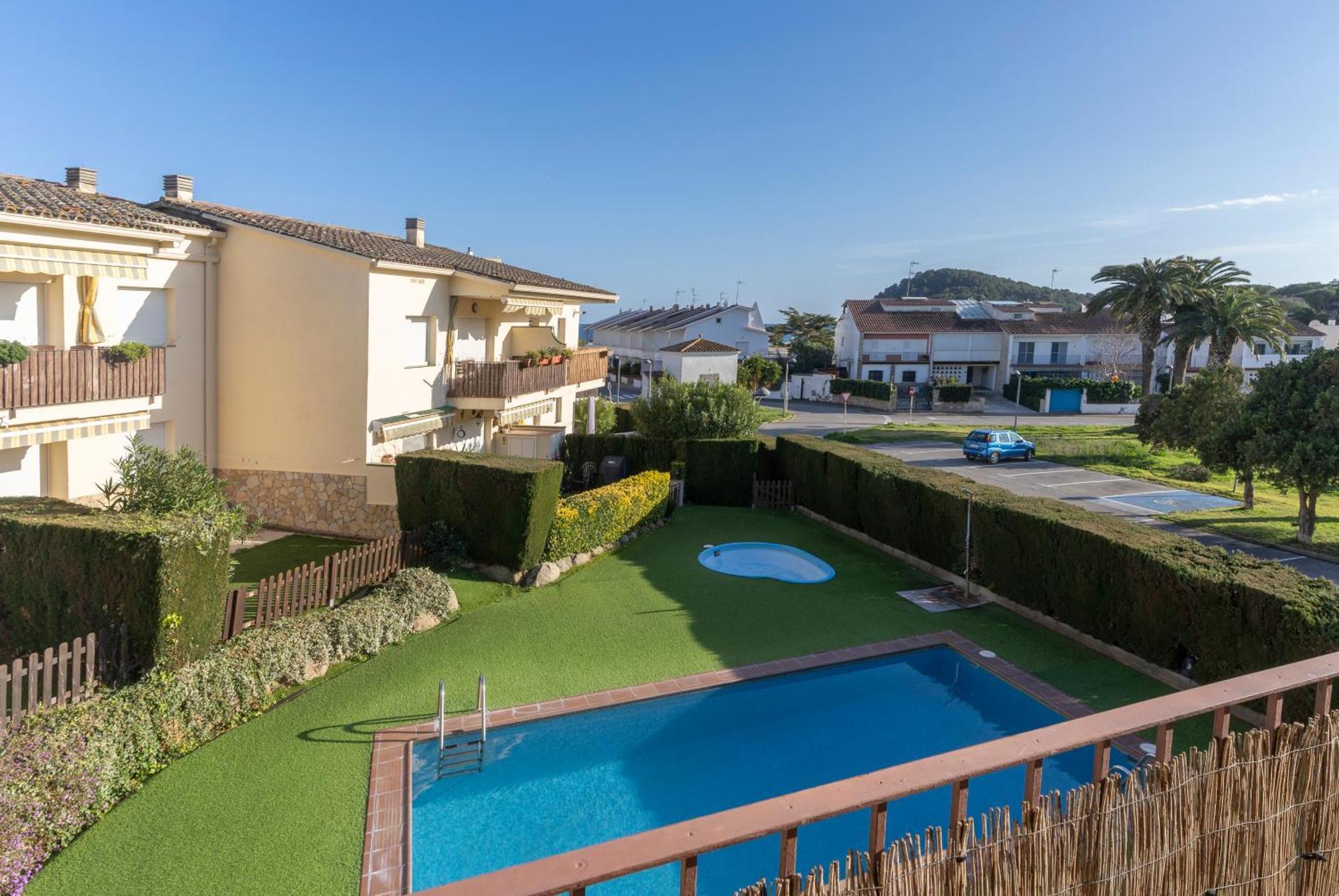 Apartamento Laura Mar La Fosca Con Piscina Palamós Exterior foto