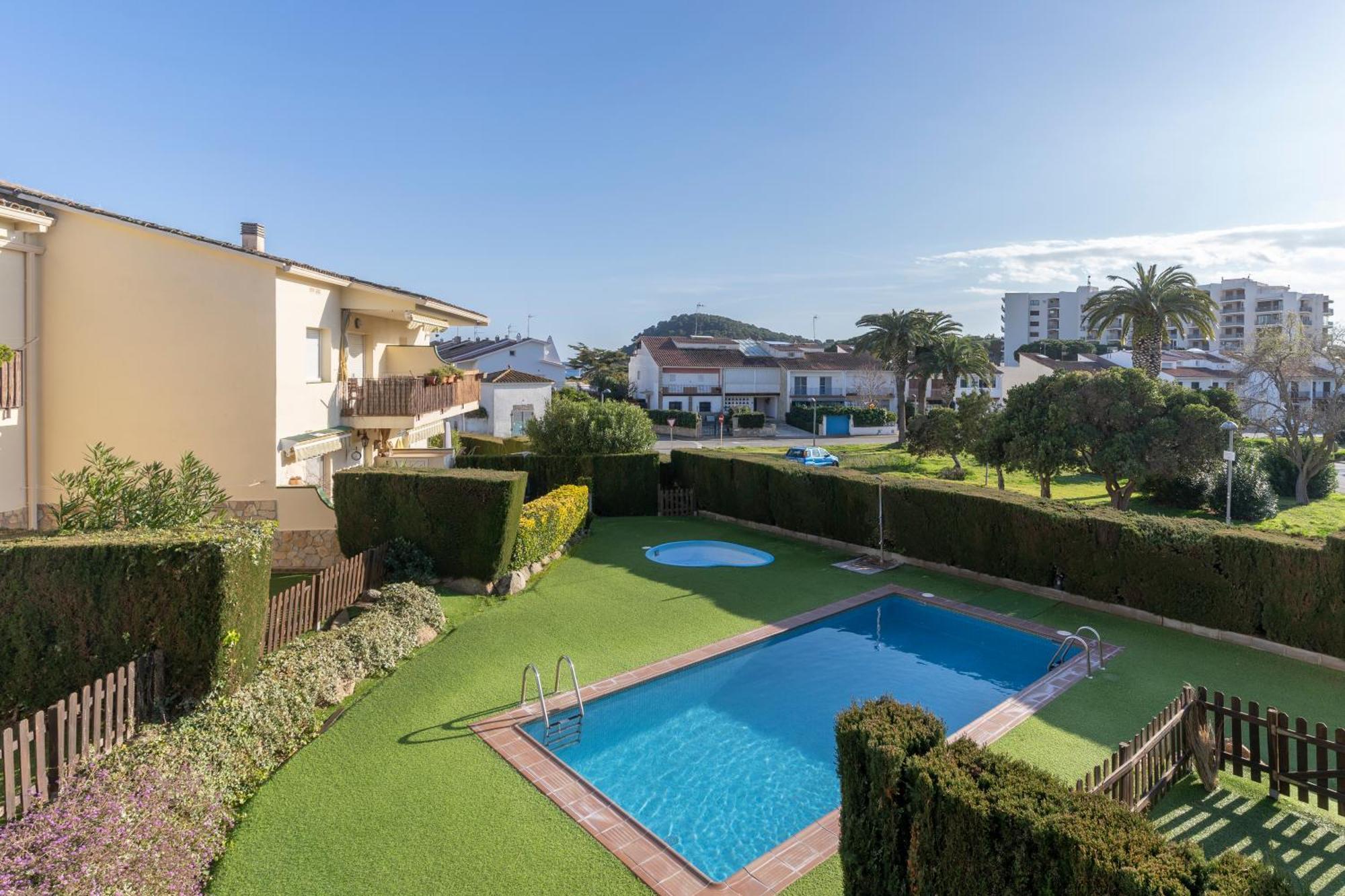 Apartamento Laura Mar La Fosca Con Piscina Palamós Exterior foto